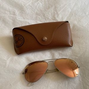 Womens Ray-ban Aviator Sunglasses